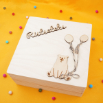 Puidust karp "Ristseteks" (30 x 30cm)