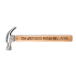 Puidust k&auml;epidemega haamer "Isa unistuste projektide jaoks"