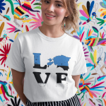 Naiste T-s&auml;rk "LOVE"