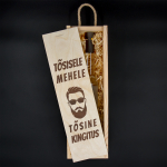 Puidust pudelikarp "T&otilde;sisele mehele"