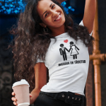 Naiste T-s&auml;rk "Missioon on t&auml;idetud!"