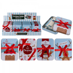 Metallist kinkekarp "Merry Christmas"