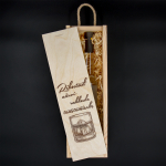 Puidust pudelikarp "N&auml;rvirakkudele"