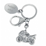 V&otilde;tmehoidja &bdquo;Mootorratas&ldquo; soovitud graveeritud tekstiga