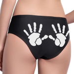 Naiste alusp&uuml;ksid kirjaga taga "Puudutus"