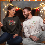 Džemprite komplekt  "Minnie and Mickey Christmas"