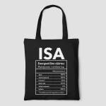 V&auml;rviline riidest kott &bdquo;Isa koostis&ldquo;