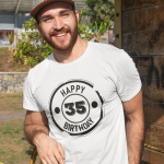 T-s&auml;rk "Happy birthday"