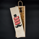 Puidust pudelikarp "Isa salajane varandus"