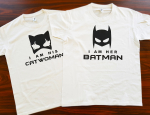 T-s&auml;rkide komplekt &bdquo;Batman & Catwoman&ldquo;