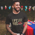 T-s&auml;rk "Life is better with ribs"