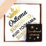 Kinkekomplekt &bdquo;S&uuml;ndinud s&auml;rama&ldquo;