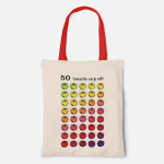 Riidest kott "50 tomatite varjundit"