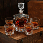 Viskikomplekt puidust karbis "ELIXIR"