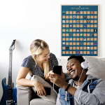 Kraabitav plakat EnnoVatti &bdquo;Muusikaalbumid TOP 100&ldquo;