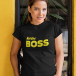 Naiste T-s&auml;rk "Kuldne BOSS"
