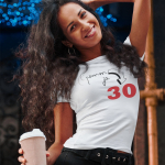 Naiste T-s&auml;rk "P&otilde;mm ja s&uuml;nnip&auml;ev" Sinu valitud aastaga