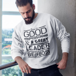 Džemper "A Great Leader" (ilma kapuutsita)