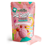 STAR CANDIES k&uuml;lmkuivatatud maasikaj&auml;&auml;tis, 50g