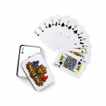 M&auml;ngukaardid metallkarbis &bdquo;Poker King&ldquo;