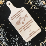 XL l&otilde;ikelaud &bdquo;Anna inimesele kala&ldquo; (35 cm)