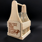 Puidust pudelikarp &bdquo;Mida v&otilde;iksid t&auml;na teha, tee &uuml;lehomme&ldquo;