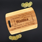 XL Bambusest l&otilde;ikelaud "Ristiisa"