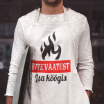 Puuvillane p&otilde;ll &bdquo;Ettevaatust, isa k&ouml;&ouml;gis&ldquo;