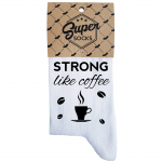 Naiste sokid &bdquo;Strong like coffee&ldquo;