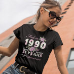 Naiste T-s&auml;rk "Made in" Sinu valitud kuup&auml;evaga