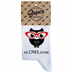 Naiste sokid &bdquo;Be owlsome&ldquo;
