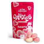 STAR CANDIES k&uuml;lmkuivatatud kummikommid &ldquo;Hearts&ldquo;, 30g.