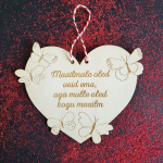 Graveeringuga puits&uuml;da "Oled mulle kogu maailm"