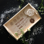 Puidust hommikus&ouml;&ouml;gikandik "Tequila kandik"