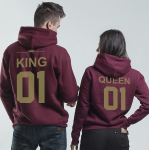 Pusade komplekt &bdquo;KING & QUEEN&ldquo;