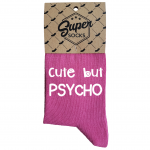 Naiste sokid &bdquo;Cute but psycho&ldquo;