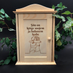 Puidust v&otilde;tmekarp "K&otilde;ige soojem kodu"