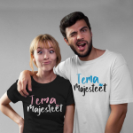 T-s&auml;rkide komplekt "Majesteetlik paar"