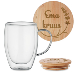 Topeltklaasist tass " Ema kruus" 350ml