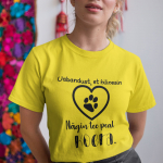 Naiste T-s&auml;rk &bdquo;Vabandust, et hilinesin&ldquo;
