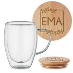 Topeltklaasist tass "Ema" 350ml