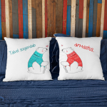 Padjap&uuml;&uuml;ride komplekt &bdquo;Armastus soojendab&ldquo;