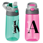 V&auml;rviline laste joogipudel Sinu valitud nimega (450ml)