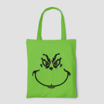 V&auml;rviline riidest kott "Grinch"