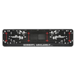 Auto numbrim&auml;rgi raam "Kiiresti, aeglaselt"