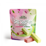 STAR CANDIES k&uuml;lmkuivatatud matcha ja maasika maitsega j&auml;&auml;tis, 16g