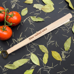 Puidust tangid - pudeliavaja Sinu valitud tekstiga