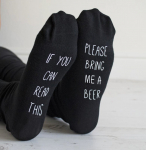 Sokid &bdquo;If you can read this, please bring me a beer&ldquo;