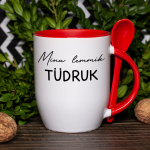 Kruus lusikaga "Minu lemmik t&uuml;druk"
