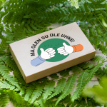 Puidust rahakarp "Ma olen su &uuml;le uhke"